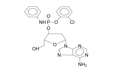 DEOXYADENOSINE-3'-2-CHLOROPHENYL(ANILIDO)PHOSPHATE (DIASTEREOMERMIXTURE)