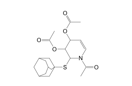 3,4-Pyridinediol, 1-acetyl-1,2,3,4-tetrahydro-2-(tricyclo[3.3.1.1(3,7)]dec-1-ylthio)-, diacetate (ester), (2.alpha.,3.beta.,4.alpha.)-