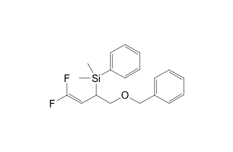 (1-(Benzyloxy)-4,4-difluorobut-3-en-2-yl)dimethyl(phenyl)silane
