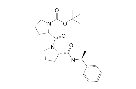 Tert-butyl (S)-2-((S)-2-(((S)-1-phenylethyl)carbamoyl)pyrrolidine-1-carbonyl)pyrrolidine-1-carboxylate