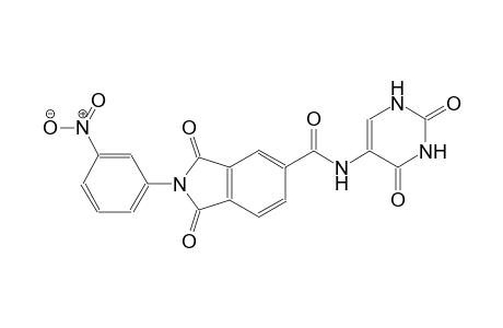 1H-isoindole-5-carboxamide, 2,3-dihydro-2-(3-nitrophenyl)-1,3-dioxo-N-(1,2,3,4-tetrahydro-2,4-dioxo-5-pyrimidinyl)-