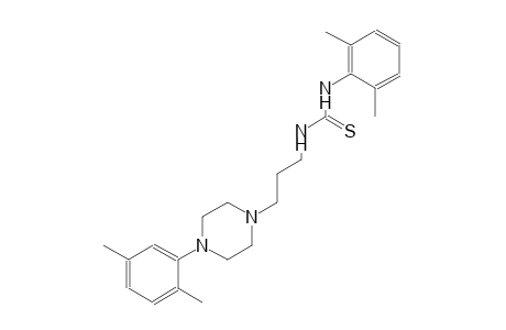thiourea, N-(2,6-dimethylphenyl)-N'-[3-[4-(2,5-dimethylphenyl)-1-piperazinyl]propyl]-
