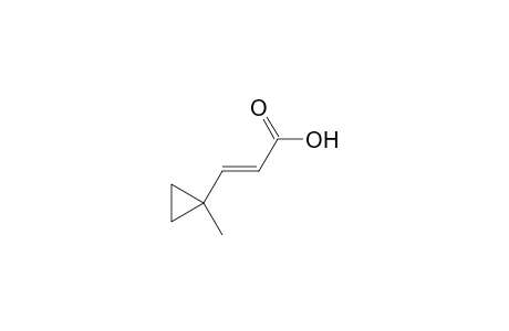 (2E)-3-(1-Methylcyclopropyl)-2-propenoic acid