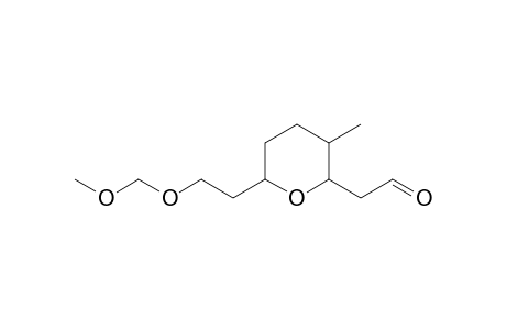 [6-(2-methoxymethoxyethyl)-3-methyltetrahydropyran-2-yl]acetaldehyde