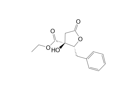 (2R*,3S*)-Ethyl 2-benzyl-3-hydroxy-5-oxo-3-furancarboxylate