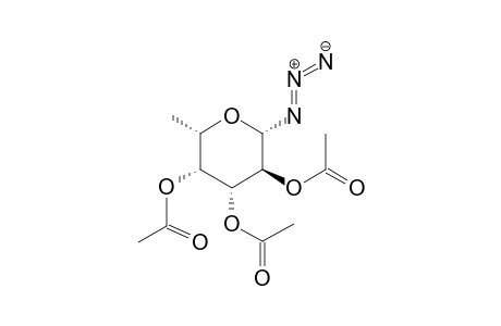 .beta.-l-Galactopyranosyl azide, 6-deoxy-2,3,4-triacetate