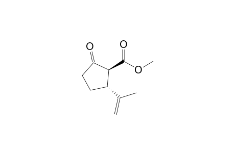 Methyl 2-isopropenyl-5-oxocyclopentanecarboxylate