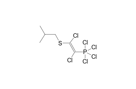 (E)-(1,2-DICHLORO-2-ISOBUTYLTHIOVINYL)TETRACHLOROPHOSPHORANE