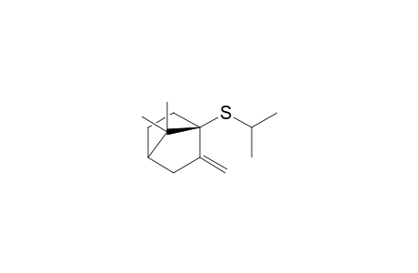 (1S)-7,7-Dimethyl-2-methylene-1-(isopropylsulfanyl)bicyclo[2.2.1]heptane