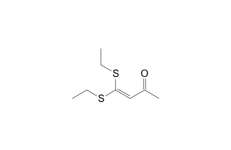 4,4-bis(ethylsulfanyl)but-3-en-2-one