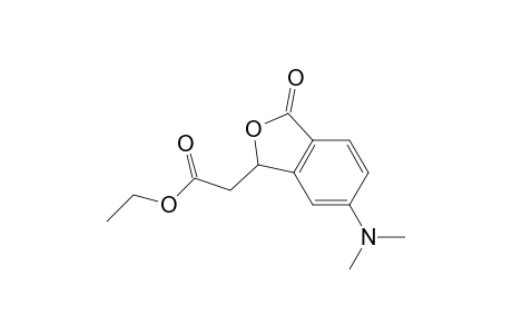 1-Isobenzofuranacetic acid, 6-(dimethylamino)-1,3-dihydro-3-oxo-, ethyl ester