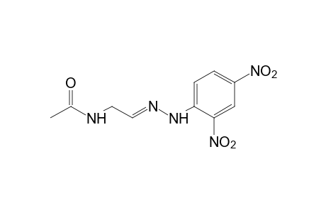 N-(formylmethyl)acetamide, (2,4-dinitrophenyl)hydrazone