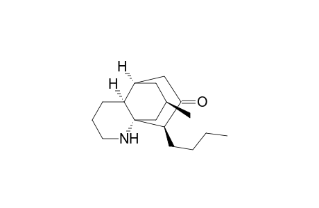 1H-5,8a-Propanoquinolin-7(8H)-one, 8-butylhexahydro-10-methyl-, (4a.alpha.,5.alpha.,8.alpha.,8a.alpha.,10R*)-(.+-.)-