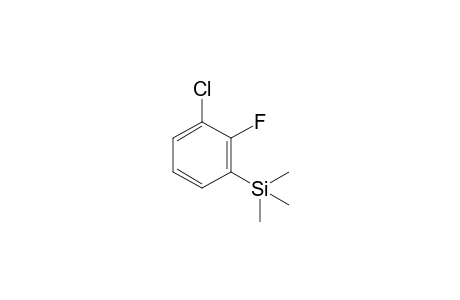 (3-chloranyl-2-fluoranyl-phenyl)-trimethyl-silane