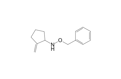2-Methylene-N-phenylmethoxy-1-cyclopentanamine