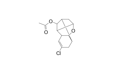 4,2,8-Ethanylylidene-2H-1-benzopyran-10-ol, 6-chloro-3,4,4a,5,8,8a-hexahydro-, acetate, (2.alpha.,4.alpha.,4a.beta.,8.alpha.,8a.beta.,9S*,10S*)-