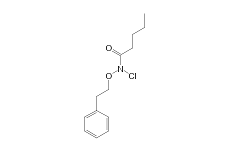 O-(2-PHENYLETHYL)-N-CHLOROVALEROHYDROXAMATE