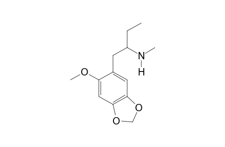 N-Methyl-1-(2-methoxy-4,5-methylenedioxyphenyl)butan-2-amine