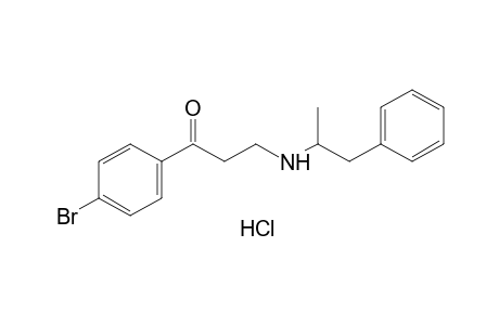 4'-bromo-3-(alpha-methylphenethylamino)propiophenone, hydrochloride