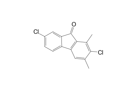 2,7-Dichloro-1,3-trimethyl-9H-fluoren-9-one