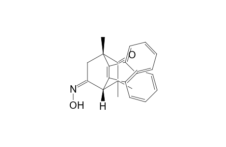 (1S*,4R*)-1,3,3-Trimethyl-5-hydroxyimino-7,8-diphenylbicyclo[2.2.2]oct-7-ene-2-one