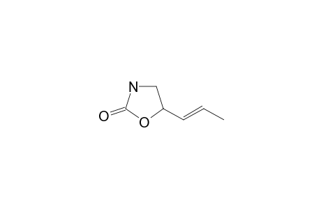 5-[(E)-prop-1-enyl]-1,3-oxazolidin-2-one