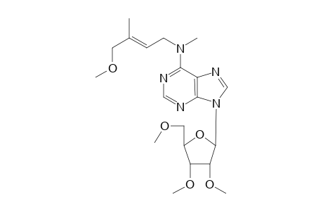 (trans)-zeatin - 9.beta.-D-ribosyl - permethylated derivative