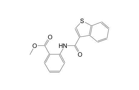 methyl 2-[(1-benzothien-3-ylcarbonyl)amino]benzoate