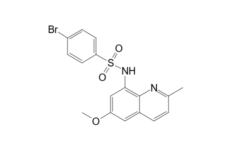 4-Bromo-N-( 6'-methoxy-2'-methyl-8'-quinolyl)benzenesulfonamide