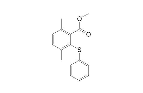 Methyl 3,6-dimethyl-2-(phenylsulfanyl)benzoate