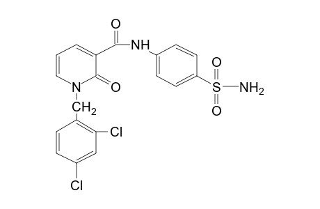 1-(2,4-DICHLOROBENZYL)-1,2-DIHYDRO-2-OXO-4'-SULFAMOYLNICOTINANILIDE