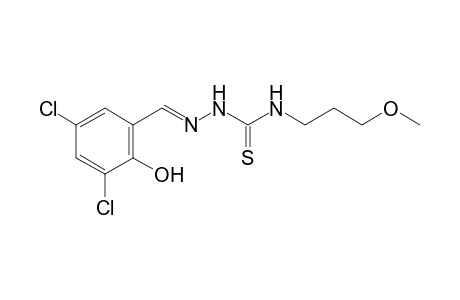 3,5-dichlorosalicylaldehyde, 4-(3-methoxypropyl)-3-thiosemicarbazone