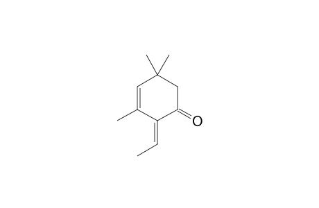 E-2-ETHYLIDEN-3,5,5-TRIMETHYL-3-CYCLOHEXEN-1-ON
