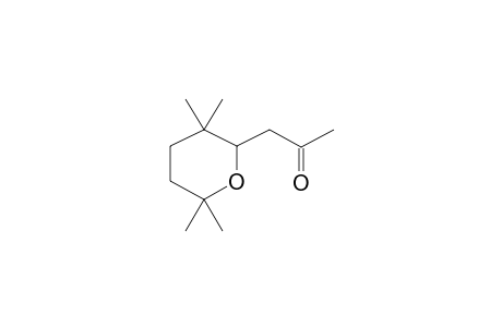 2-ACETONYL-3,3,6,6-TETRAMETHYLOXANE