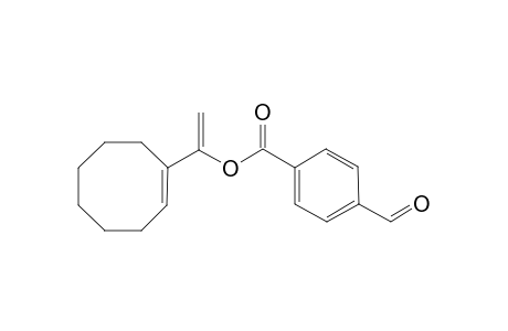 4-Formyl-benzoic acid 1-cyclooct-1-enyl-vinyl ester