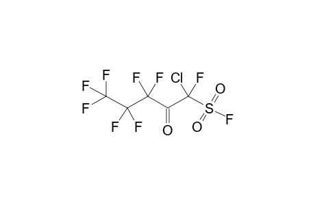 PERFLUOROBUTANOYLCHLOROFLUOROMETHANESULPHOFLUORIDE