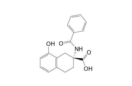 (R)-2-Benzamido-1,2,3,4-tetrahydro-8-hydroxynaphthalene-2-carboxylic acid