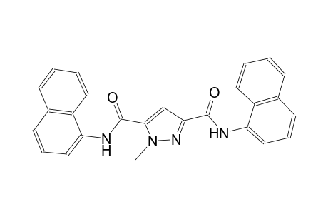 1H-pyrazole-3,5-dicarboxamide, 1-methyl-N~3~,N~5~-di(1-naphthalenyl)-