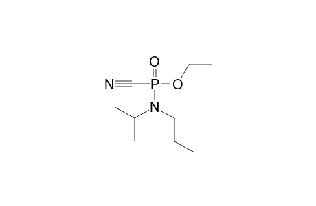 O-ethyl N-isopropyl N-propyl phosphoramidocyanidate