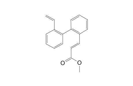 Methyl 3-(2-ethenyl-1,1'-biphenyl-2'-yl)prop-2-enoate
