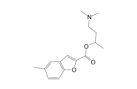 4-(dimethylamino)butan-2-yl 5-methyl-1-benzofuran-2-carboxylate