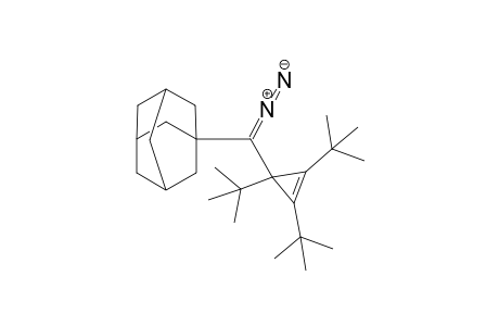 (1'-Adamantyl)-[1,2,3-tris(t-butyl)-2-cyclopropen-1-yl]diazomethane
