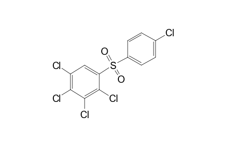 p-CHLOROPHENYL 2,3,4,5-TETRACHLOROPHENYL SULFONE