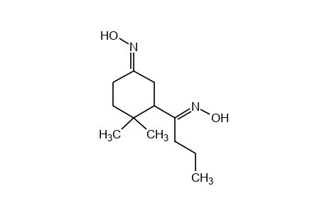 3-BUTYRYL-4,4-DIMETHYLCYCLOHEXANONE, DIOXIME