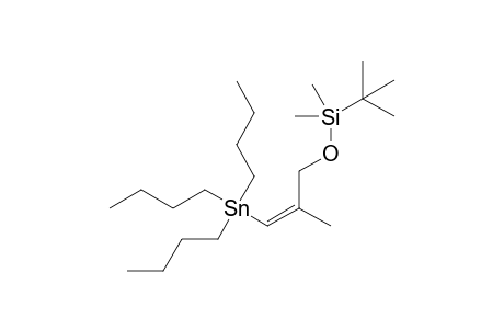 1-[(t-Butyldimethylsilyl)oxy]-2-methyl-3-(tributylstannyl)prop-2(Z)-ene