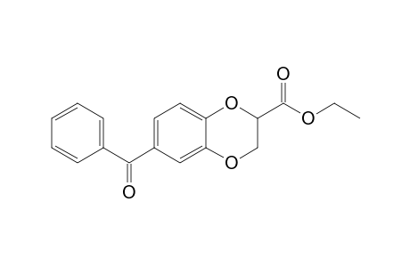 Ethyl 6-benzoyl-2,3-dihydro-1,4-benzodioxin-2-carboxylate