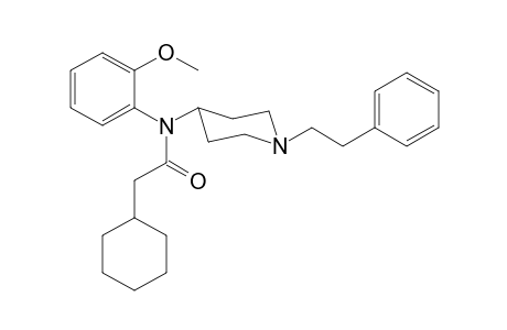 2-Cyclohexyl-N-(2-methoxyphenyl)-N-[1-(2-phenylethyl)piperidin-4-yl]acetamide