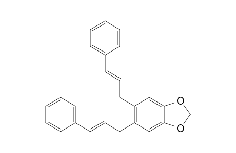 5,6-Bis(1'-phenyl-1'-propen-3'-yl)-1,3-benzodioxole