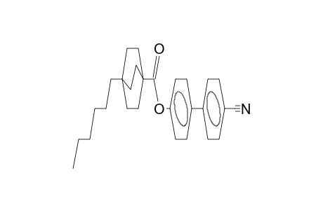 4'-cyanobiphenylyl 4-hexylbicyclo[2.2.2]octane-1-carboxylate