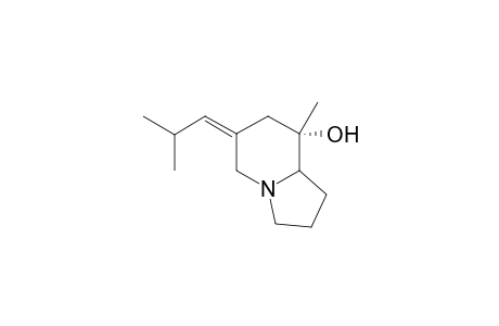 (S)-1-Methyl-1-hydroxy-3-(isobutenylidene)-5-azabicyclo[4.3.0]nonane